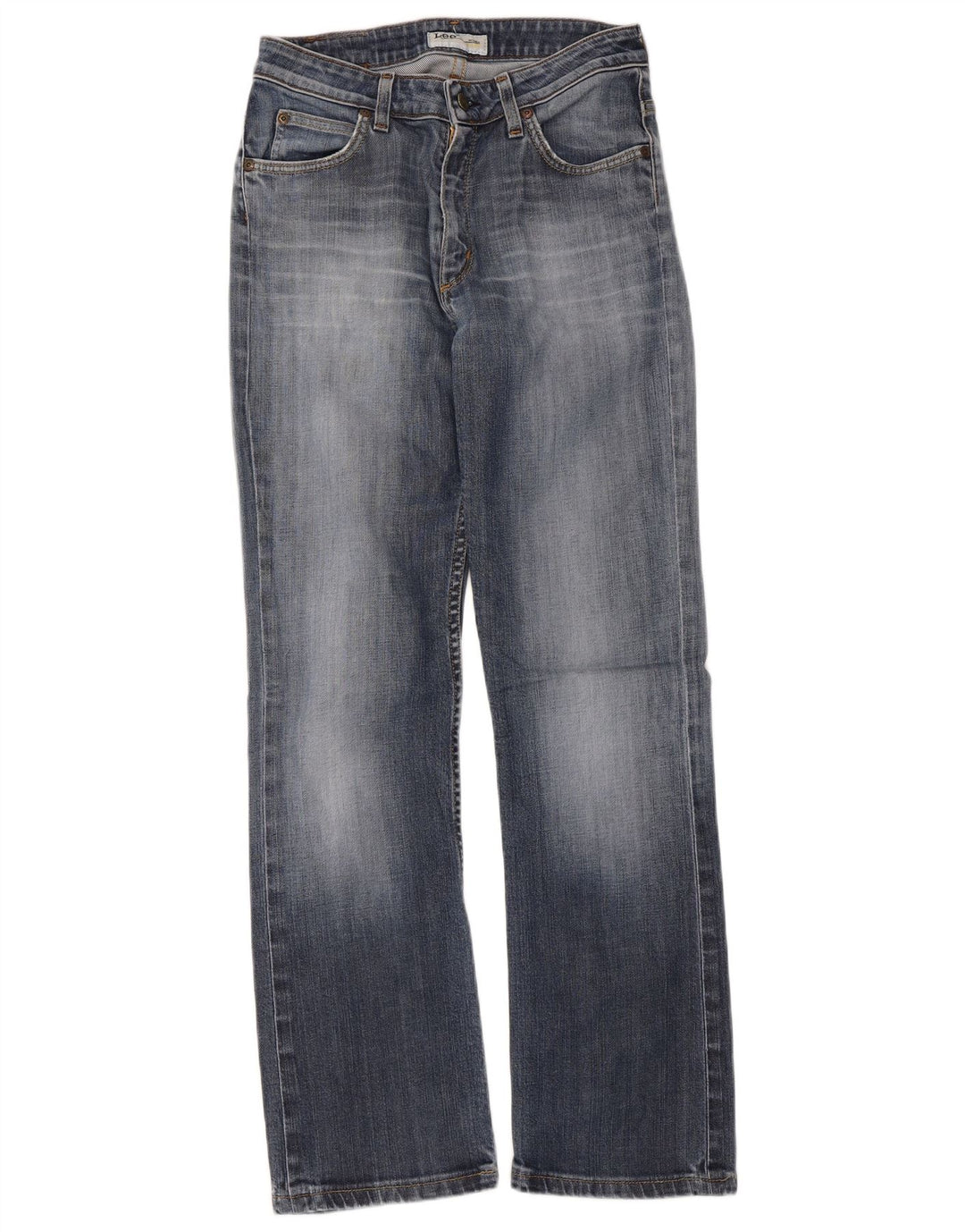 Jeans dritti Cameron da donna Lee W30 L28 cotone blu