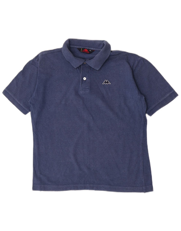 Polo Kappa da uomo medio blu navy
