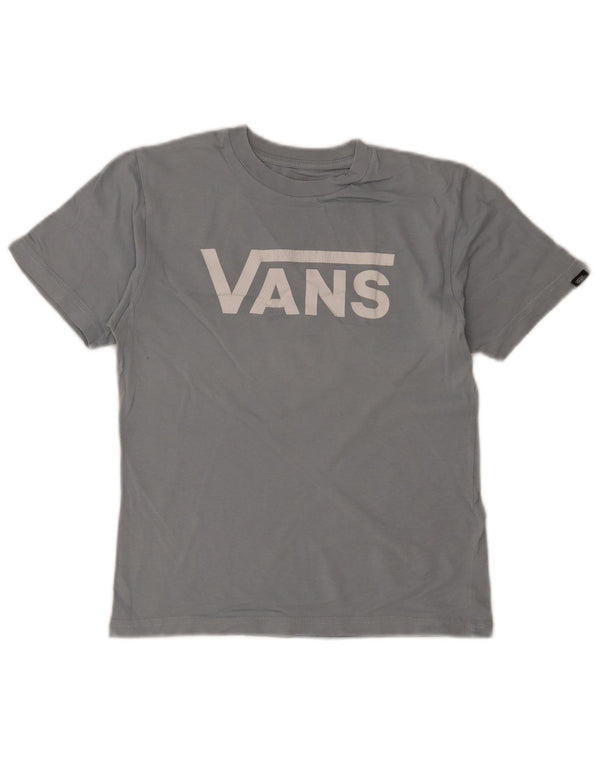 T-shirt grafica da bambino con vestibilità classica VANS, 10-11 anni, blu medio