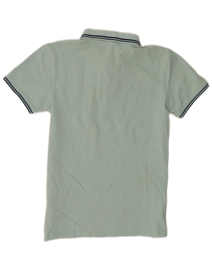 Polo Uomo Armani Exchange Large Blu In Cotone