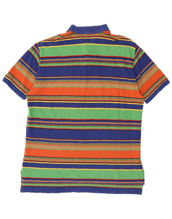 Polo Ralph Lauren Polo da uomo XL in cotone a righe multicolore