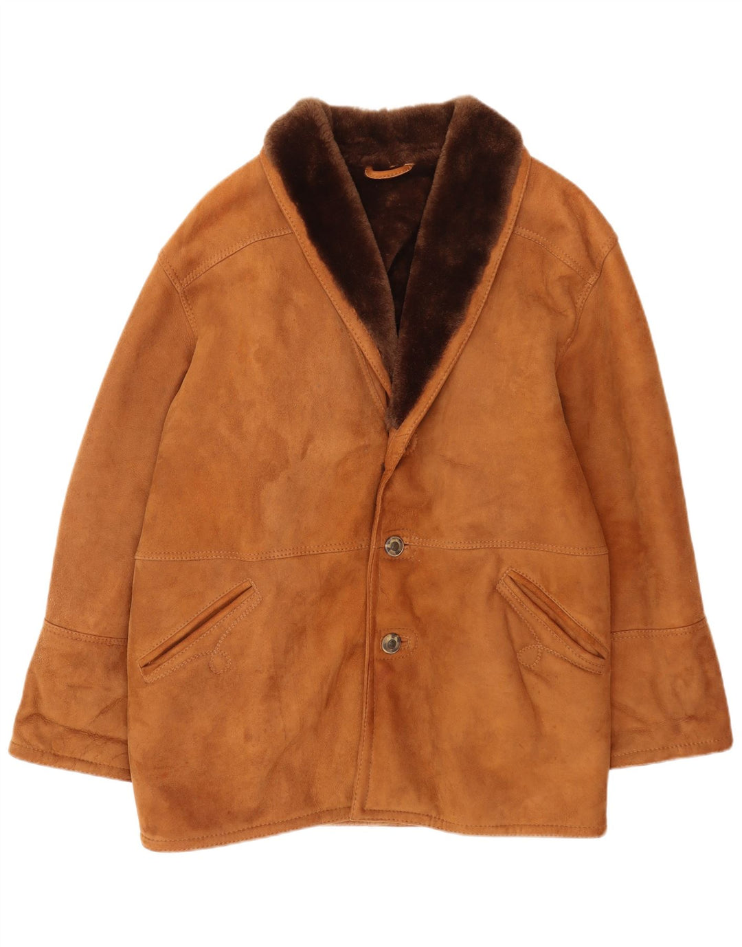 Giacca in shearling da uomo Port Banus IT 50 Shearling marrone grande