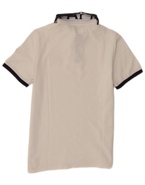 Polo grafica da uomo a maniche corte Napapijri Small White Colourblock