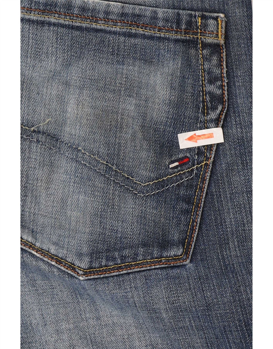 Jeans dritti da uomo Tommy Hilfiger W34 L32 Blu