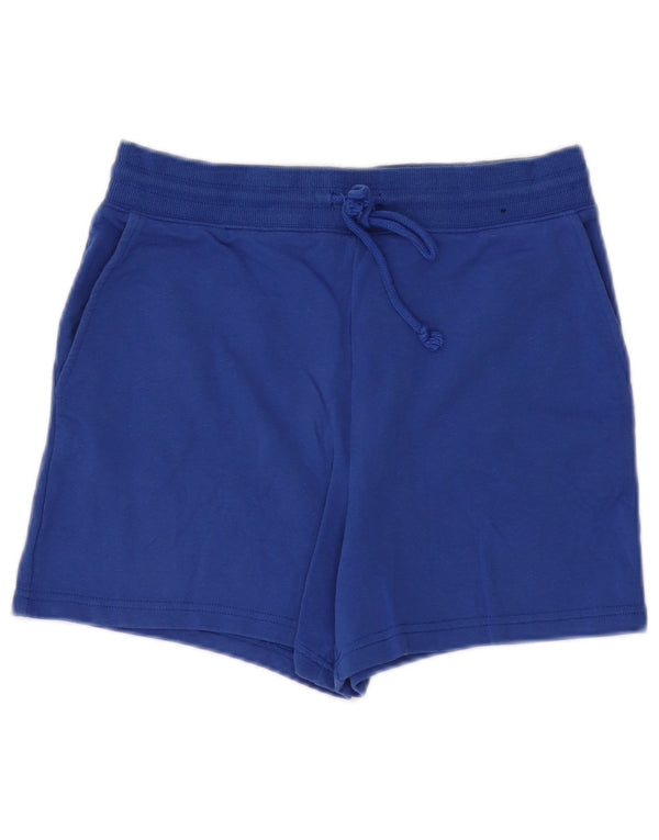 Pantaloncini sportivi da donna Marks & Spencer UK 12 cotone blu medio