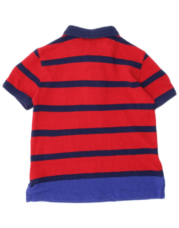 POLO RALPH LAUREN Baby Boys Polo Shirt 18-24 Months Red Striped Cotton