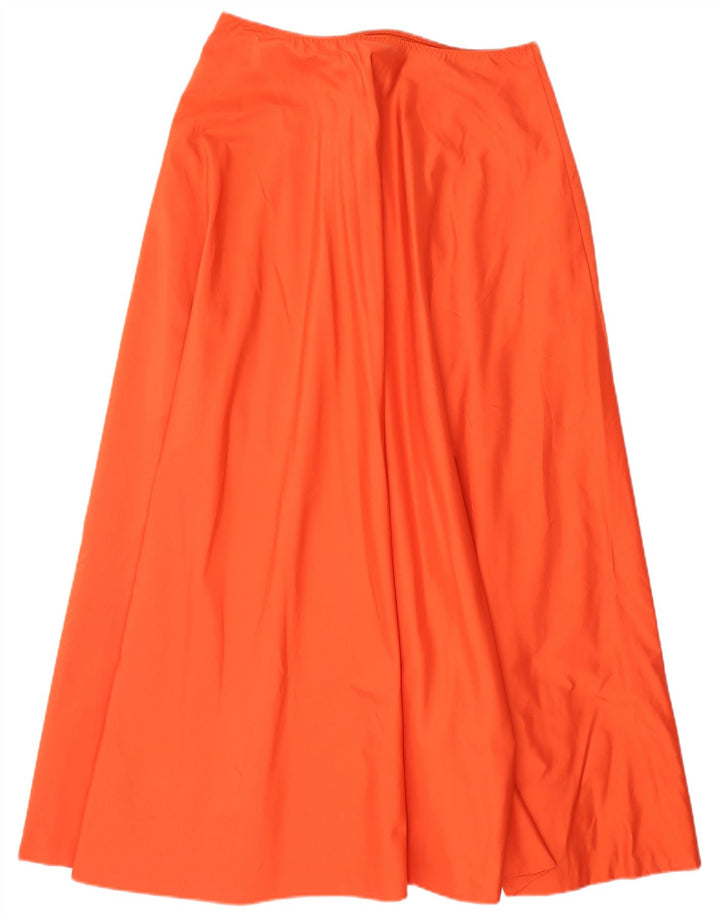 Gonna lunga da donna ICEBERG IT 42 media W28 poliestere arancione