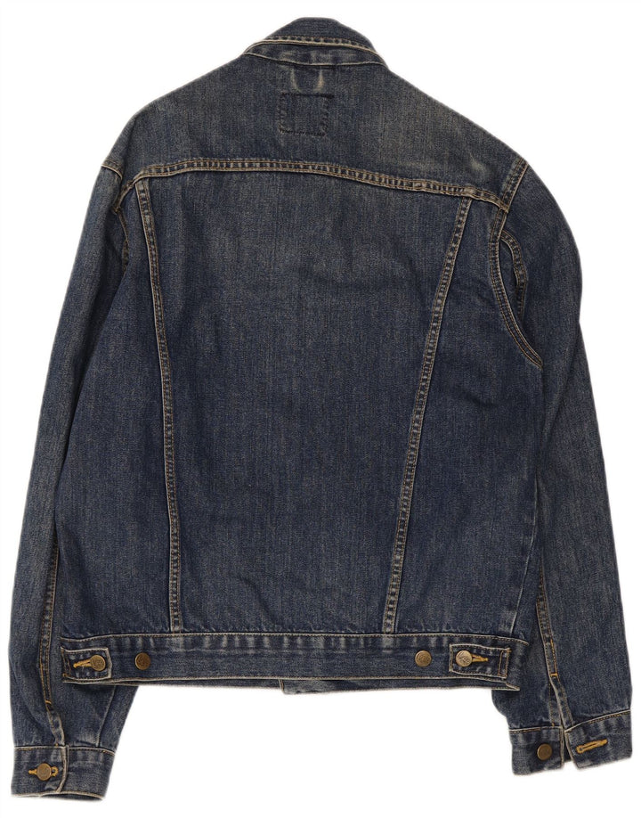 Giacca di jeans da uomo Lee UK 38 Cotone blu medio