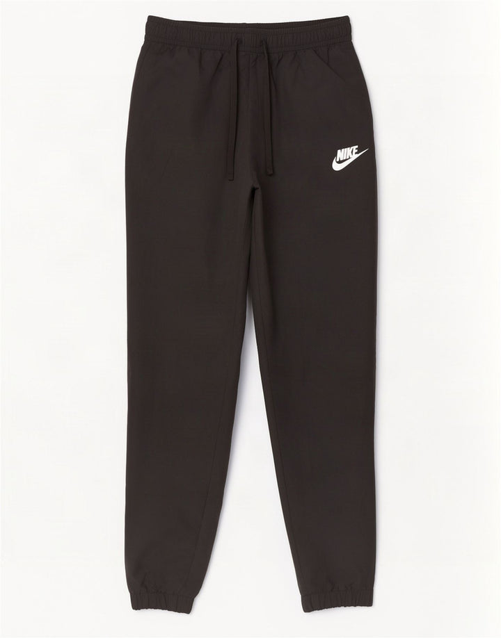 Pantaloni da tuta da uomo Nike Joggers piccoli in poliestere nero