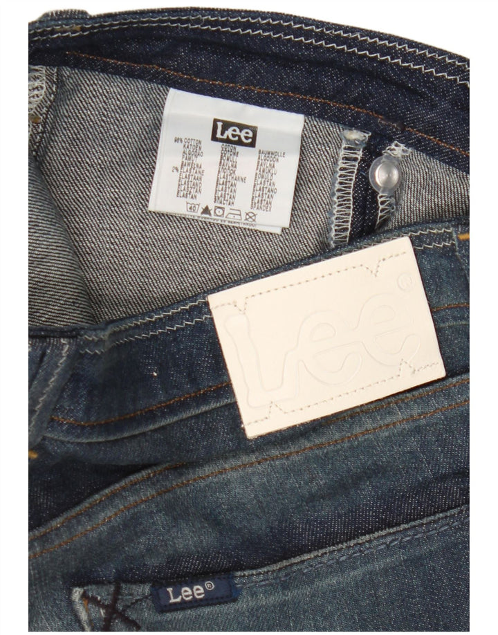 Jeans Lee Crystal Capri da donna W30 L16 cotone blu navy