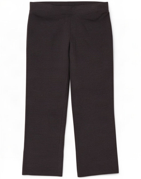 Marks & Spencer Pantaloni casual dritti da donna UK 18 XL W38 L29 Grigio