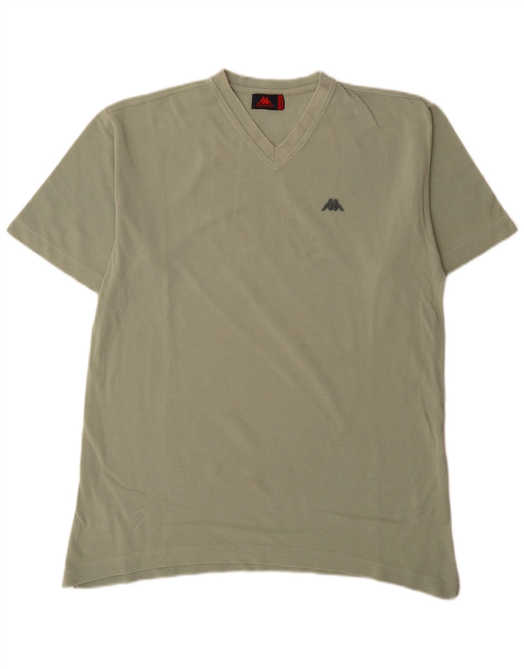 T-shirt Kappa Uomo Top Large Verde Cotone