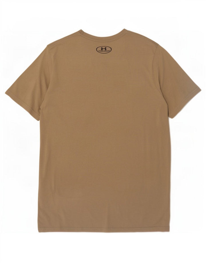 Maglietta Under Armour da uomo Heat Gear, media, kaki