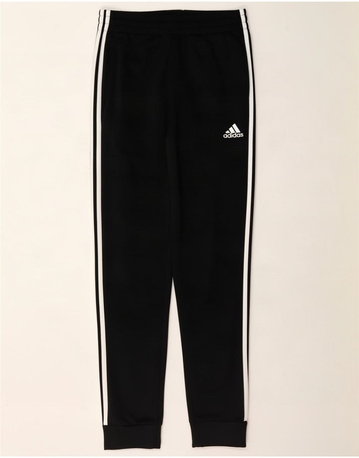 Pantaloni da tuta da uomo Adidas Joggers piccoli in poliestere nero