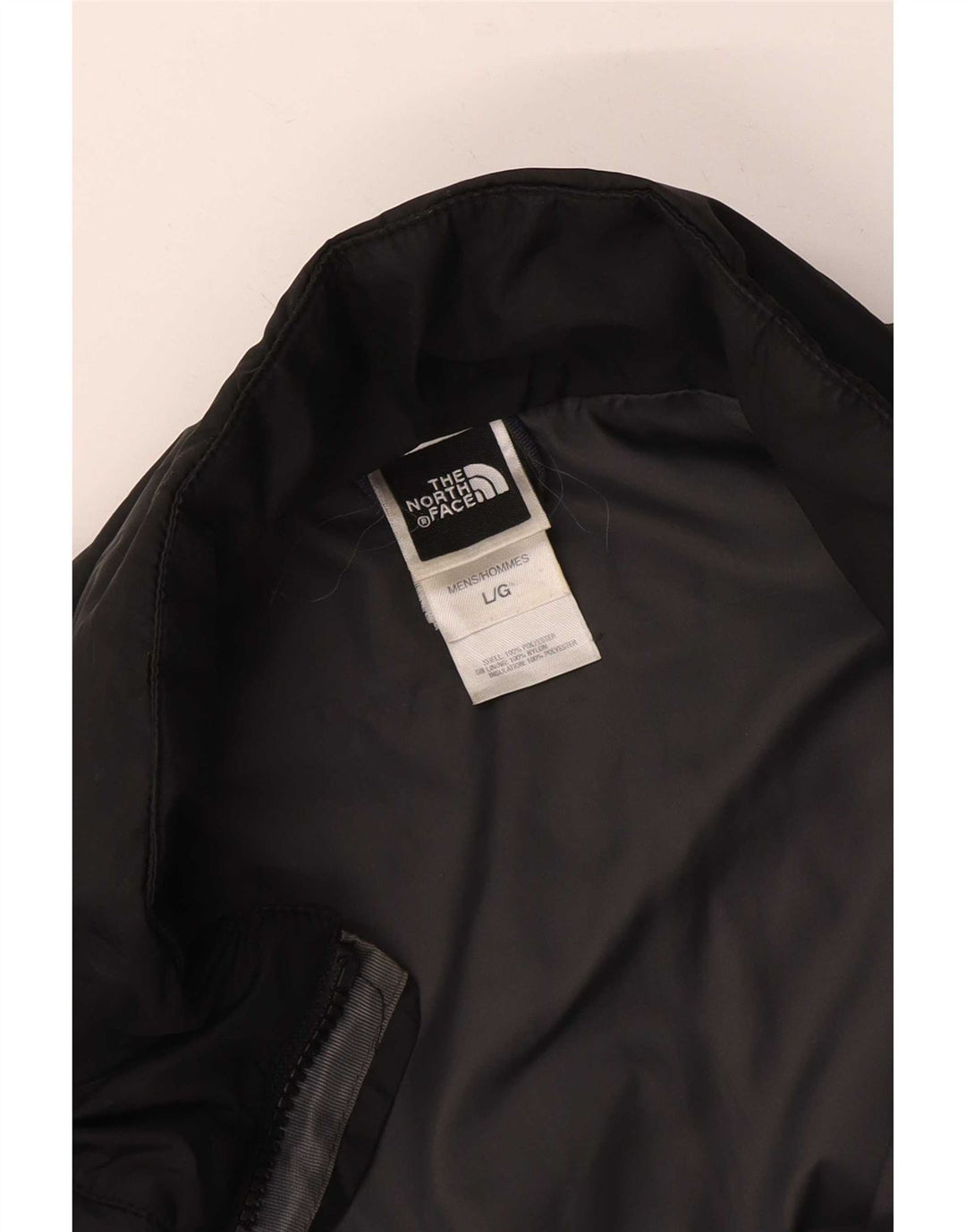 Giacca imbottita foderata da uomo The North Face UK 40 grande poliestere nero