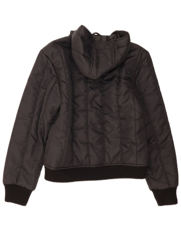 Giacca imbottita con cappuccio da uomo Refrigiwear UK 38 media nera in poliammide