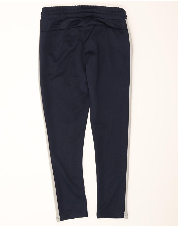 Pantaloni da tuta da uomo Jack & Jones grandi in poliestere color block blu navy