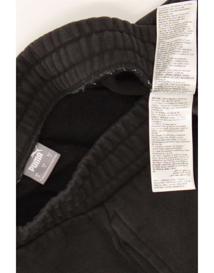 Pantaloni da tuta da uomo Puma Joggers piccoli in cotone nero