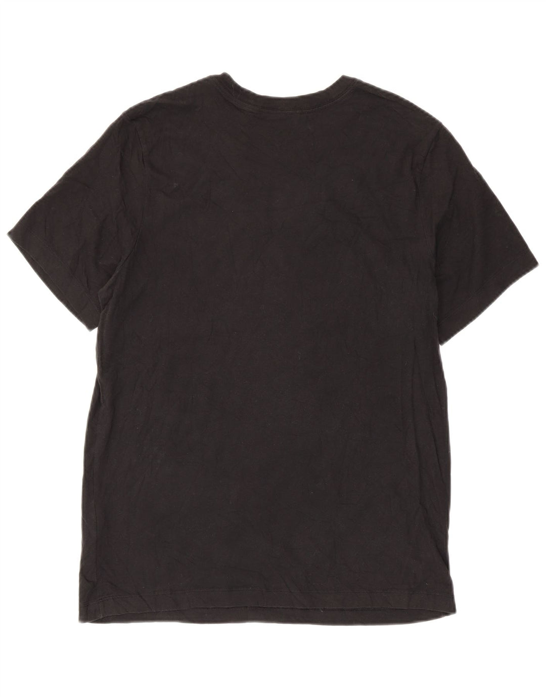 T-shirt grafica da uomo Nike Top in cotone nero medio
