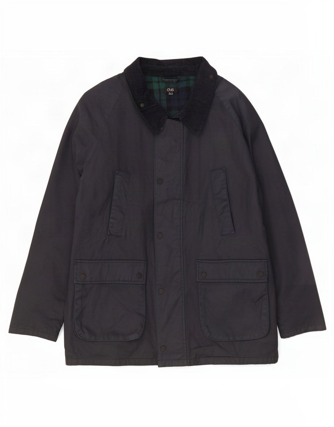 Giacca da uomo in cotone cerato OVS UK 42 XL Nera