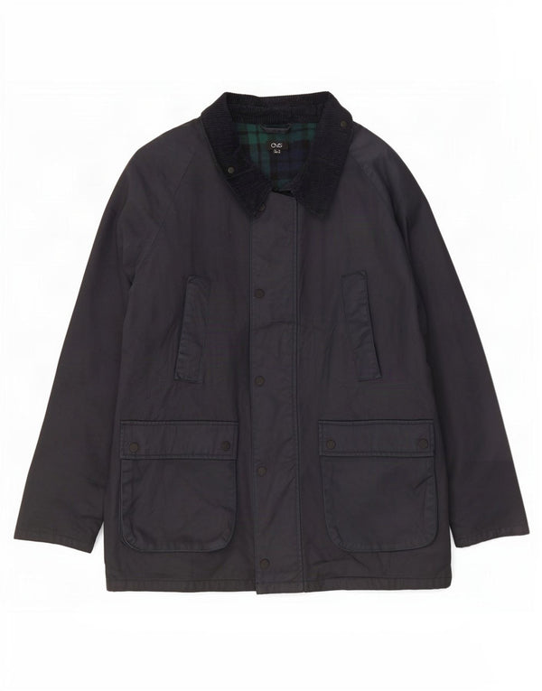 Giacca da uomo in cotone cerato OVS UK 42 XL Nera