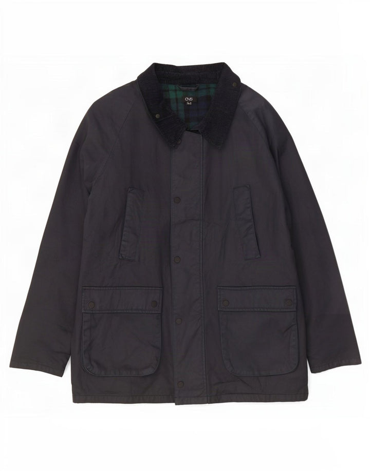 Giacca da uomo in cotone cerato OVS UK 42 XL Nera