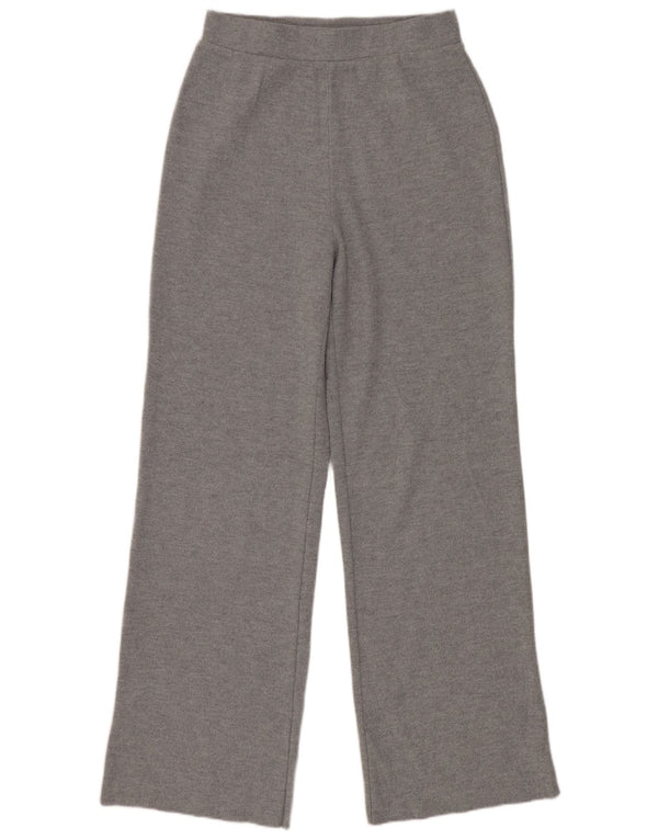 Pantaloni da tuta da donna Zara UK 8 Small Poliestere grigio