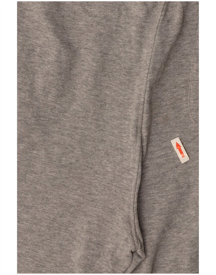 POLO ASSN. Pantaloncini sportivi da uomo grandi in cotone grigio