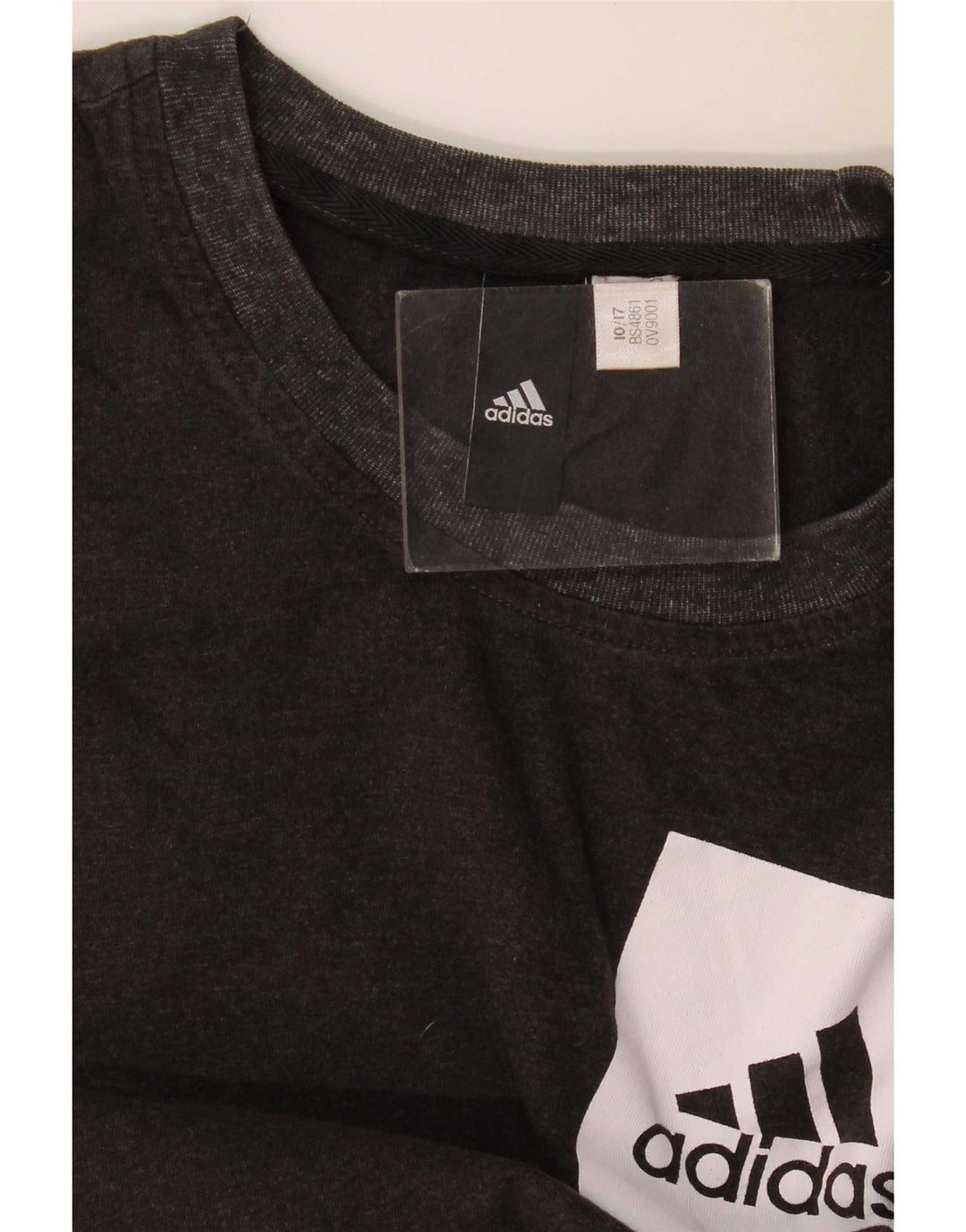 Maglietta Adidas da uomo Top media nera