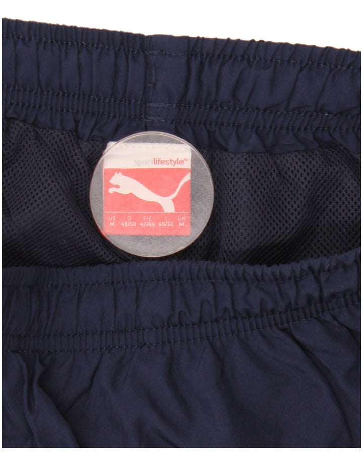 Pantaloni da tuta grafica da uomo Puma Medium Blu Navy