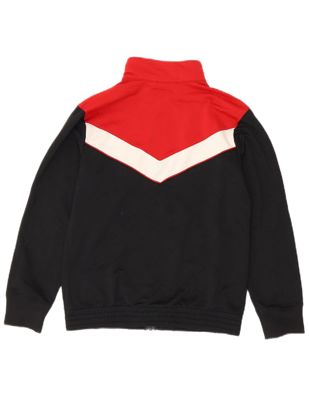 Giacca superiore della tuta da ragazzo Nike 11-12 anni Poliestere color block nero