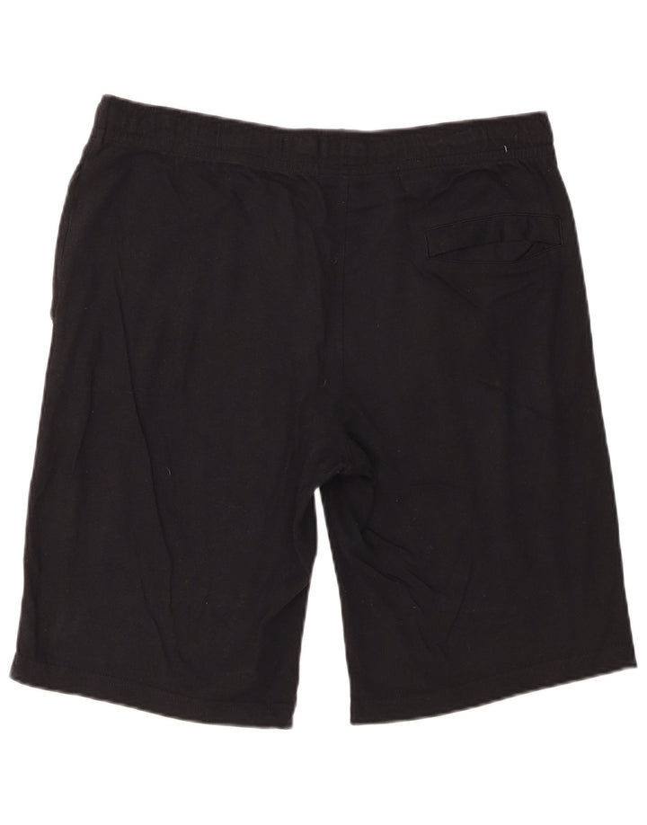 Pantaloncini sportivi Nike da uomo grandi in cotone nero