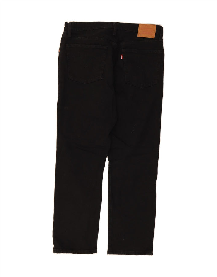 LEVI'S Mens 501 Straight Jeans W30 L26 Black Cotton Vintage Levi's and Second-Hand Levi's from Messina Hembry 