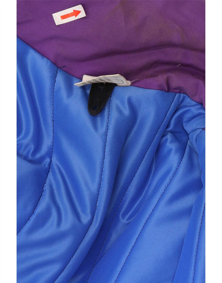 Cappotto imbottito da donna vintage UK 18 XL poliestere viola