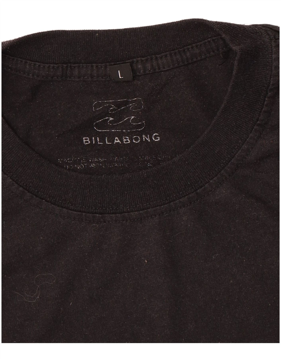 Maglietta grafica da donna Billabong Top UK 16 Large Nera