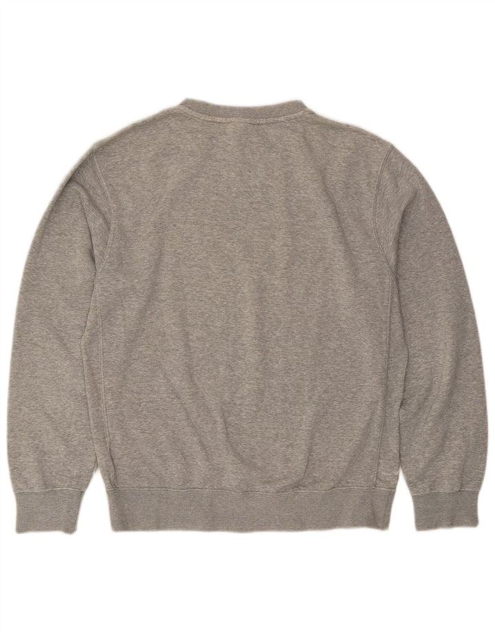 Felpa da uomo NIKE Maglione piccolo in cotone grigio