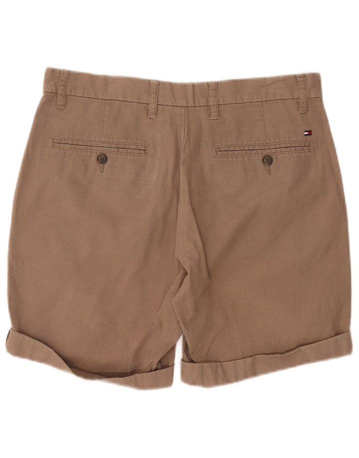 Pantaloncini chino da uomo Tommy Hilfiger W32 cotone beige medio