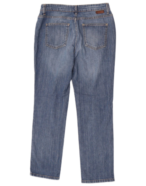 Jeans dritti da donna Boden UK 10 piccoli W28 L27 cotone blu