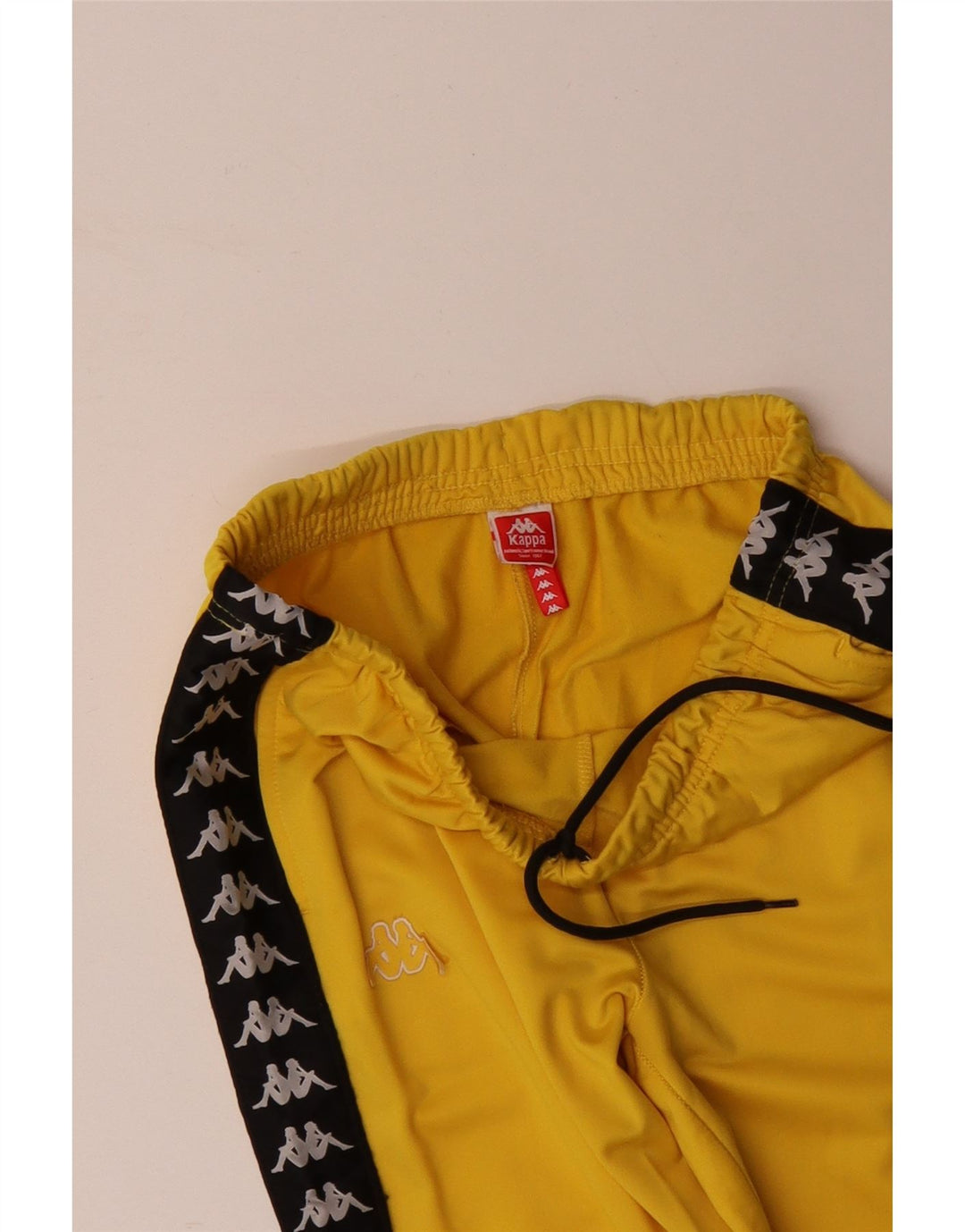 Pantaloni da tuta con grafica KAPPA da uomo Joggers XL Giallo Colourblock