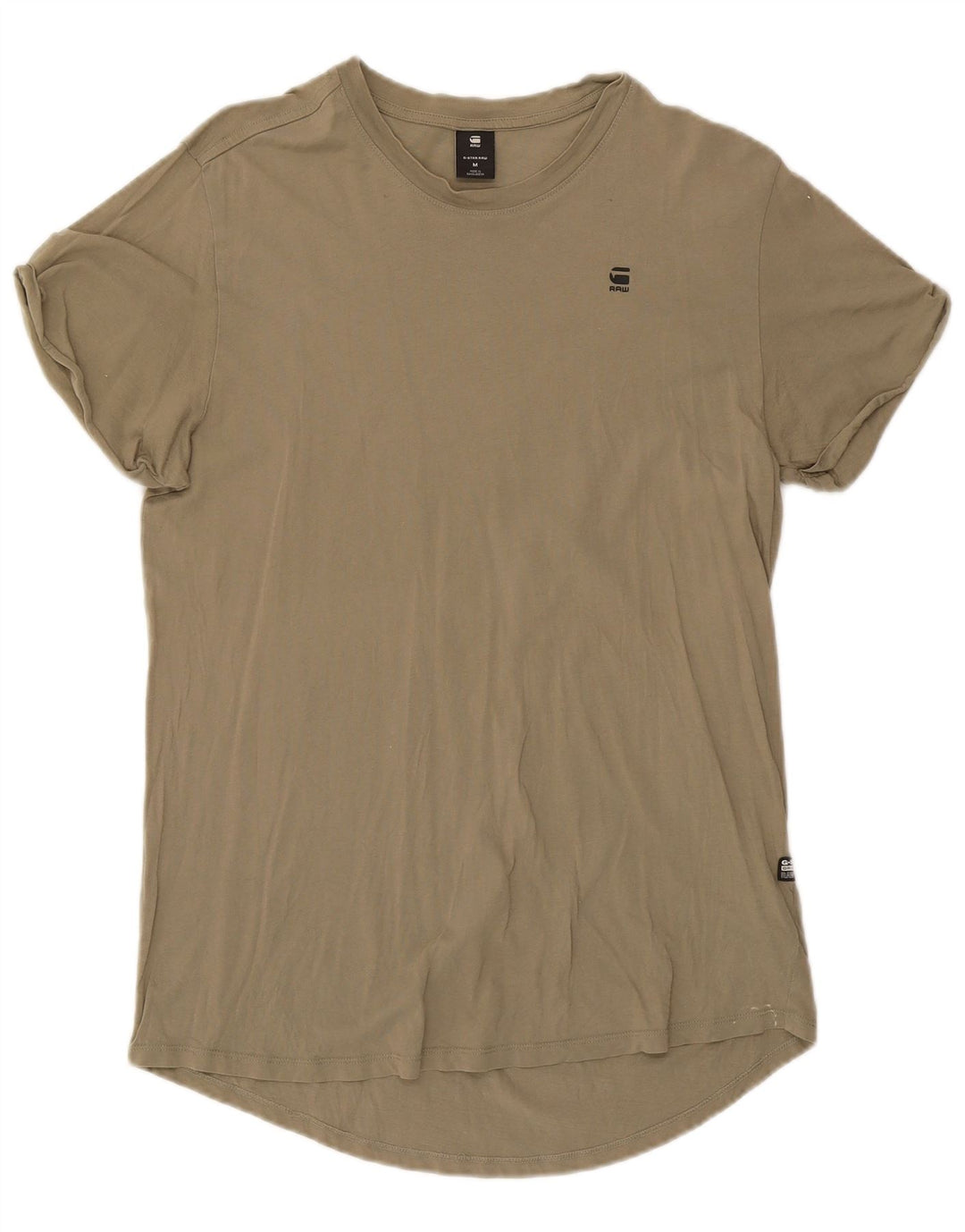 T-shirt da uomo G-Star Top in cotone kaki medio