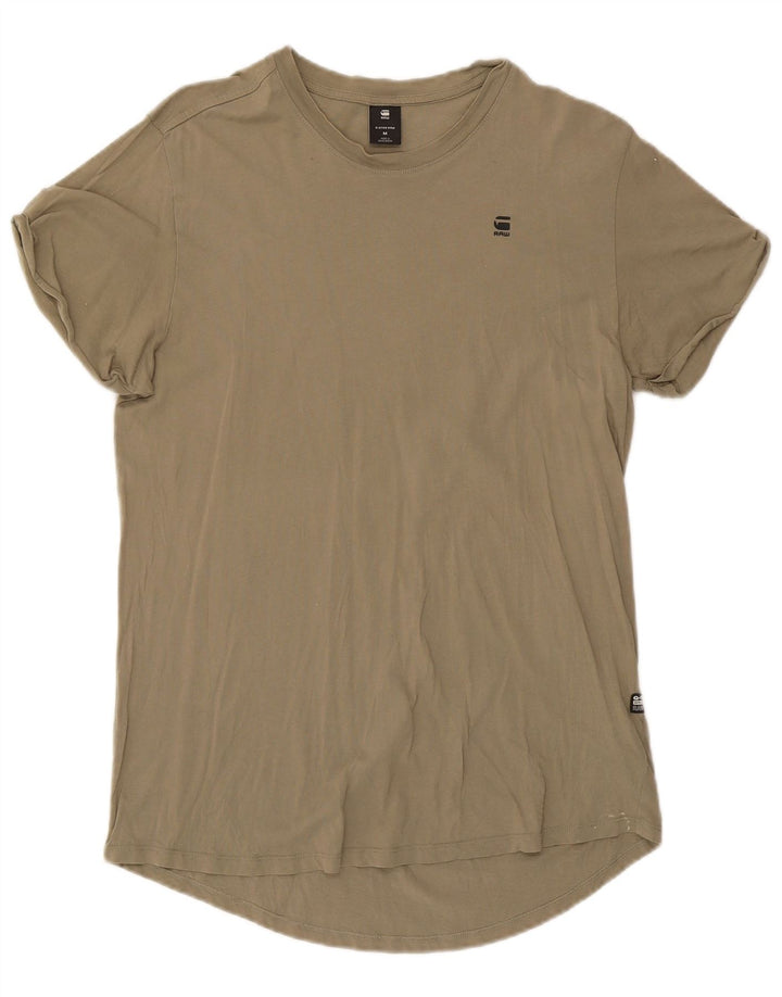 T-shirt da uomo G-Star Top in cotone kaki medio