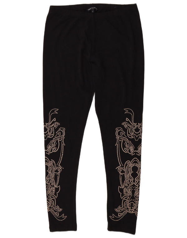Leggings da donna French Connection UK 14 Grande floreale nero