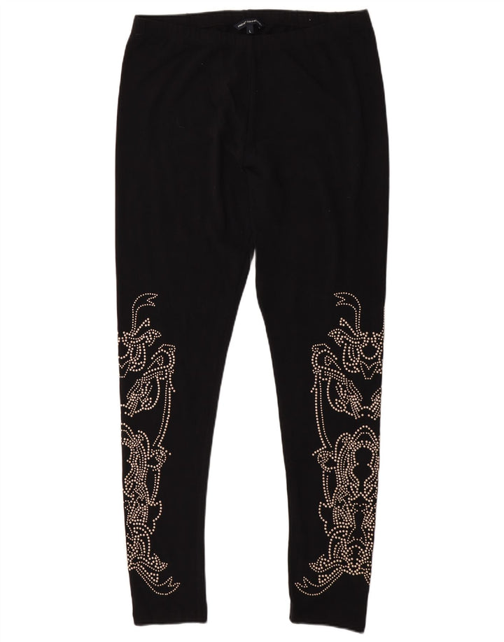 Leggings da donna French Connection UK 14 Grande floreale nero