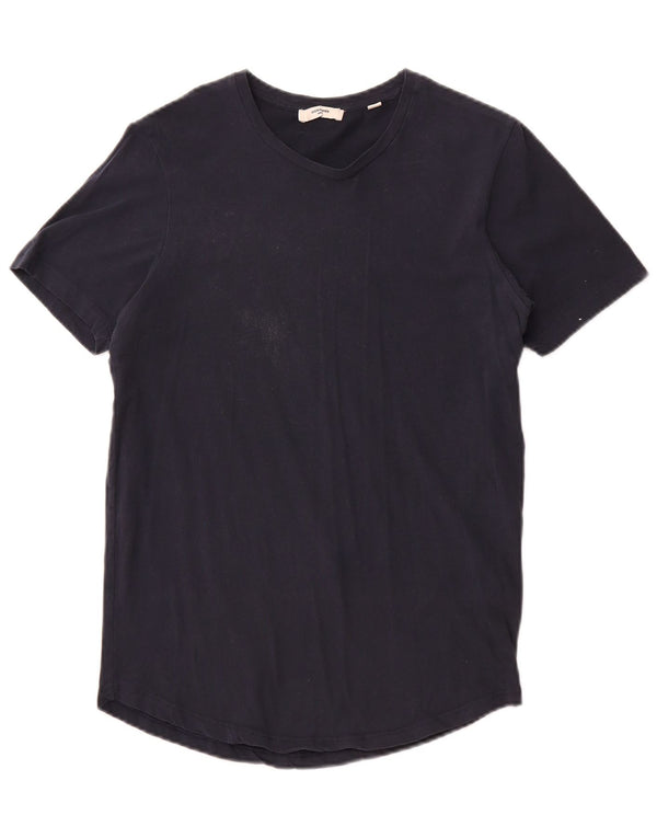 T-shirt da uomo Jack & Jones Top Small in cotone blu navy