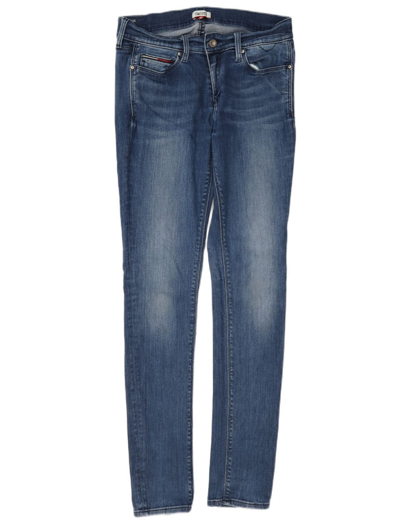 Jeans skinny da donna Tommy Hilfiger W30 L34 cotone blu