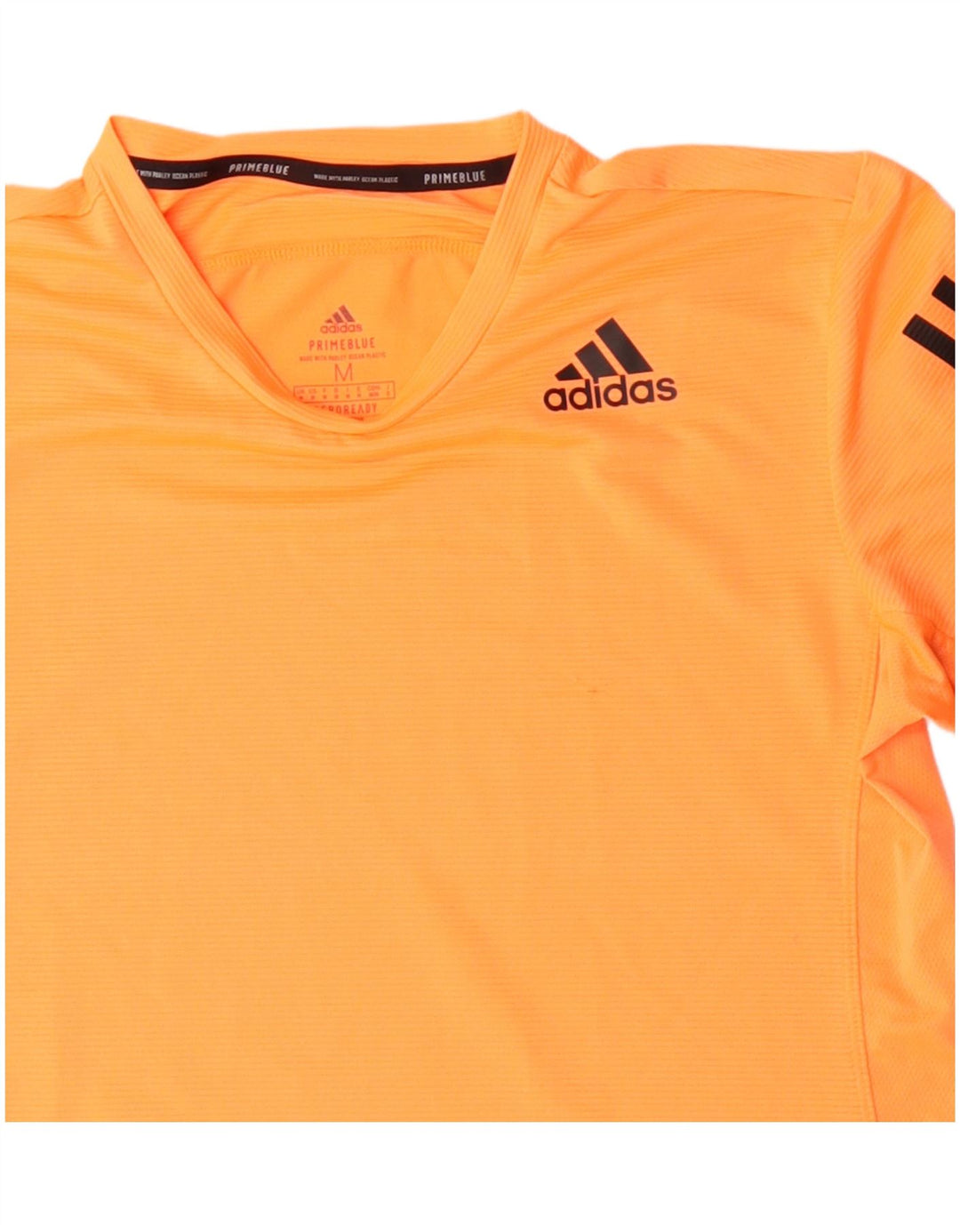 T-shirt ADIDAS da uomo Aeroready Top in poliestere arancione medio