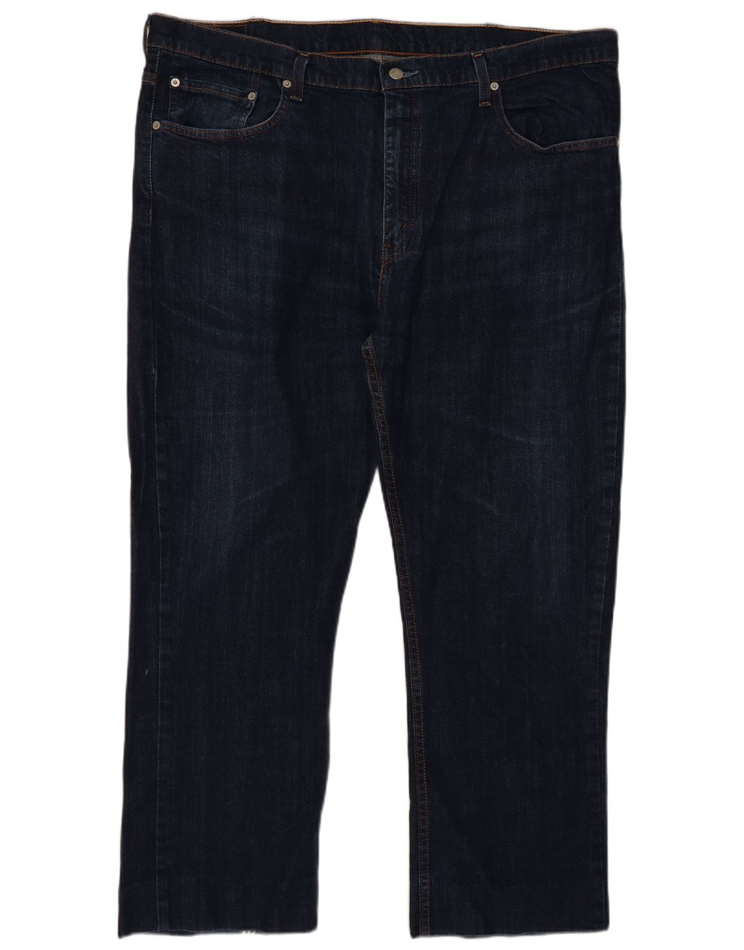LEVI'S Jeans dritti da uomo 752 W42 L28 Cotone blu navy
