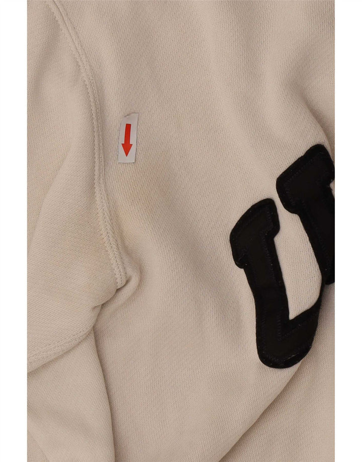 Polo Ralph Lauren Felpa grafica da uomo Maglione piccolo bianco sporco