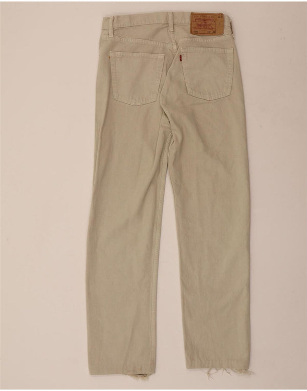 Levi's Uomo 501 Pantaloni Casual Dritti W31 L30 Beige