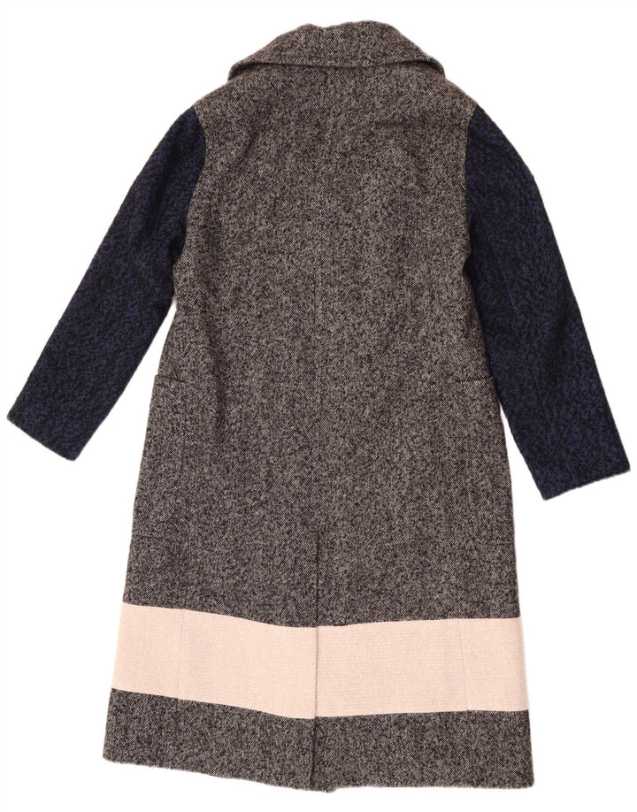 Cappotto doppiopetto da donna French Connection UK 6 XS Grigio Colourblock